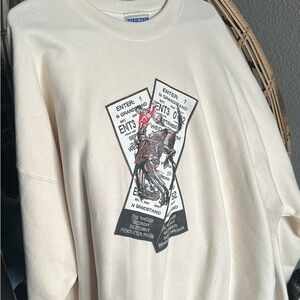 Vintage Graphic Rodeo Crewneck Sweater